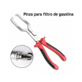 thumbnail image 4 of Pinzas Desconexión Filtro Mangueras Combustible Gasolina B, PLATA/ROJO, 4 of 5