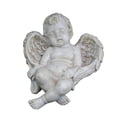 thumbnail image 1 of Copa de dormir con escultura de resina con forma de ángel y querubín para decoración de jardín, 1 of 3