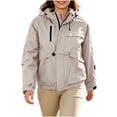 thumbnail image 3 of AnuYalue Windbreaker Jacket for Womens Outdoor Hiking Coats Zip Up Hooded Jackets Long Sleeve Outerwear Daily Wear, 3 of 8