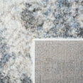 thumbnail image 6 of SAFAVIEH Berber Floella Abstract Shag Area Rug, 5'3" x 7'6", Ivory/Charcoal, 6 of 8