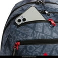 thumbnail image 5 of adidas Foundation 6 Backpack, ADI Collage Jersey Onix-Grey/Black/Vivid Red, One Size, 5 of 6