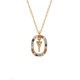 thumbnail image 1 of Qarigey Collar inicial Carta Gargantilla de mujer Cadena Unisex Colgante Alfabeto Colorido Joyería personalizada Amistad Novia Ropa, zapatos y accesorios Miscelánea Y letra Qarigey AP010076-04, 1 of 6