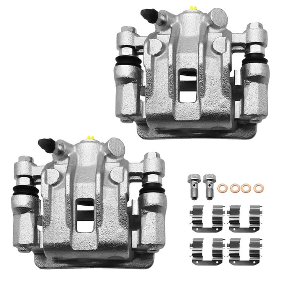 Aurogenix Rear Brake Caliper Replacement For 2009-2012 Hyundai Elantra 2.0L 4-Door, 19-B3477A 19-B3476A,Rear Driver and Passenger Side