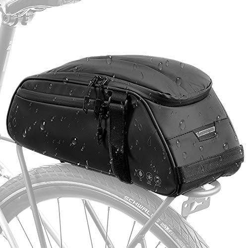 Cycling Luggage Bag Shoulder Bag Bike Pannier Outdoor Sports Bag Bicycle Rack Bag Rear Seat Trunk Bag Bike Cargo Bag Bike Carrier Bag Multi Sports Travel Bag Bicycle Trunk Pack for Commuter Outdoor 