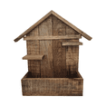 thumbnail image 2 of Maceta de madera Hanlob Casa Colgante, 2 of 5