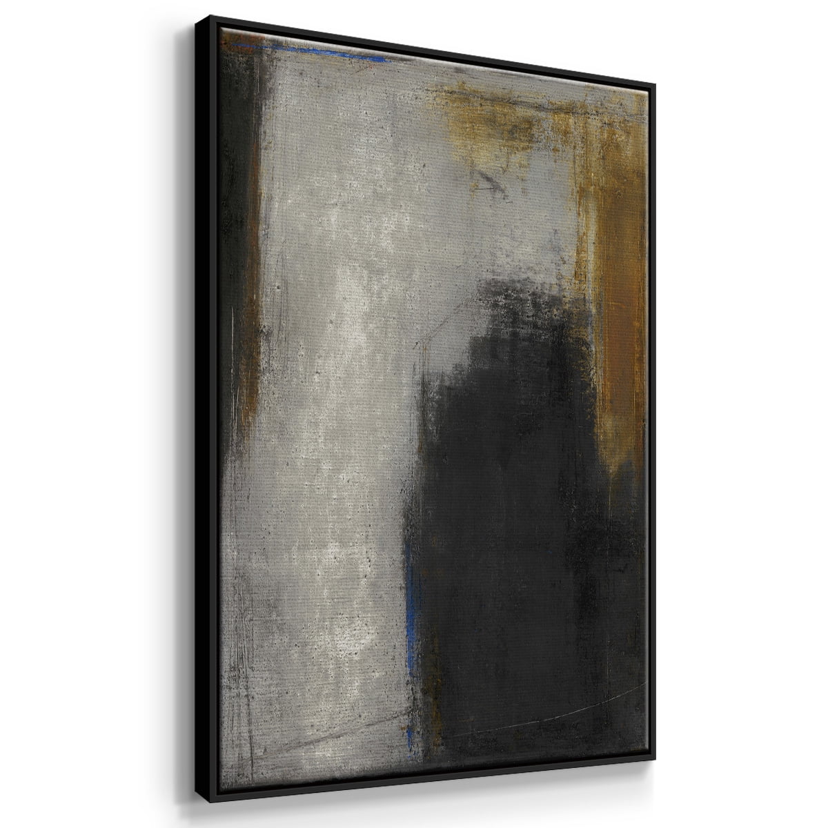 On My Way to Lately Framed Premium Gallery Wrapped Canvas - Ready to Hang - 27 x 41 - Black Floating Frame