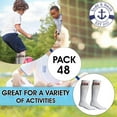 thumbnail image 2 of Yacht & Smith Kids & Children's Cotton Tube Socks, Wholesale Bulk Pack Referee Style, Boys Girls, 2 of 7