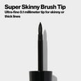 thumbnail image 4 of Revlon Liquid Eyeliner by Revlon, ColorStay Eye Makeup, Waterproof, Smudgeproof, Longwearing with Ultra-Fine Tip, Brown Black, 0.08 Fl Oz, 4 of 4