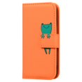 thumbnail image 2 of Ancove for Samsung Galaxy A12 Wallet Case,Cartoon Animals PU Leather Card Slots Shockproof Magnetic Closure Kickstand Flip Folio Case Cover for Samsung Galaxy A12,Orange, 2 of 7