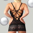 thumbnail image 3 of Viikei Halloween Pajamas for Women Set Christmas Pajamas Fashion Women Sexy Bow Lace Racy Underwear Spice Suit Temptation Underwear, 3 of 3
