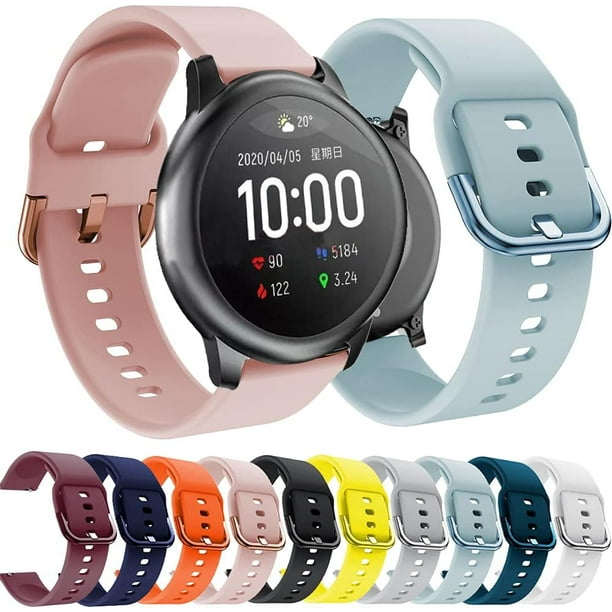 Senter band for Xiaomi Haylou solar LS05 band 22mm Soft Silicone Sport Replacement Strap band compatible with Xiaomi Haylou solar LS05 Smart Watch Walmart