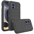 thumbnail image 1 of Asuwish Compatible with Motorola Edge 5G 2024 Phone Case Hybrid Rugged Shockproof Hard Protective Drop Proof Full Body Heavy Duty Mobile Cell Cover for Moto Edge2024 Women Men Black, 1 of 5
