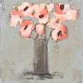 thumbnail image 2 of Borges, Victoria 20x20 White Modern Wood Framed Museum Art Print Titled - Pale Rustic Bouquet I, 2 of 4