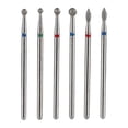 thumbnail image 1 of Brocas para uñas, 6 piezas, brocas para uñas, máquina de rebabas, accesorio para máquina de pedicura, muy recomendable, 1 of 8