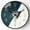 Style8, variant on DESIGNICE Wall Clock,Quiet Time Small Wall Clock,Elegant Decor Silent Design Wall Clocks Battery Operated,Style1,8"
