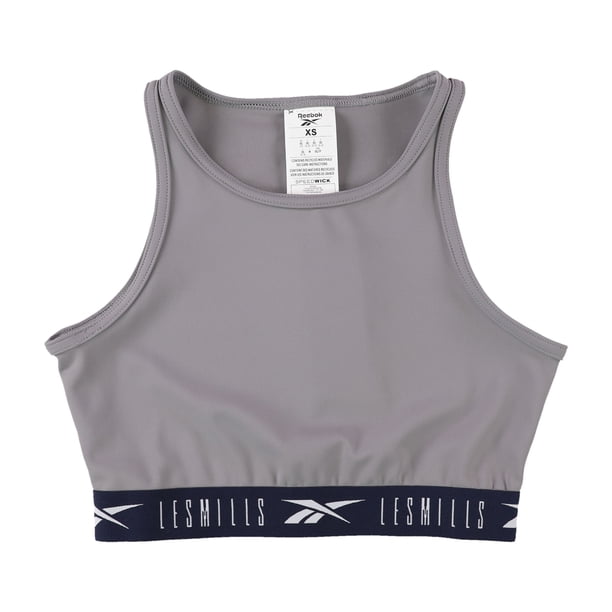 Camiseta sin mangas Reebok Vector para mujer, gris, XS