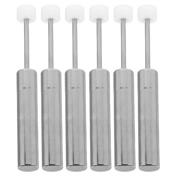 WRITWAA 6Pcs Heavy Duty Lid Support Hinge Soft Close Damper for Trash Can Lids