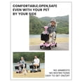thumbnail image 5 of Ecomobi 15 Miles 4 Wheels Mobility Scooter for Adults&Seniors, 350W Electric Powered Wheelchair Device with Extended Battery, Dual Baskets, Rotating Seat, Compact Duty Mobile for Elderly, 5 of 8