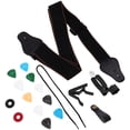 thumbnail image 2 of 1 juego de accesorios para guitarra, correa para guitarra, cejilla, correa para guitarra eléctrica con púas., 2 of 8