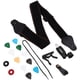 thumbnail image 2 of 1 juego de accesorios para guitarra, correa para guitarra, cejilla, correa para guitarra eléctrica con púas., 2 of 8