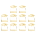 thumbnail image 2 of 10PCS Tablecloth Clips Leaf Style Multifunctional Non Slip Durable Stainless Steel Table Cloth Holders For Cafe Restaurant, 2 of 8