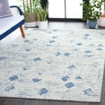 thumbnail image 2 of SAFAVIEH Cottage Azalea Abstract Indoor/Outdoor Area Rug, Blue, 4' x 6', 2 of 7