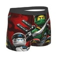 thumbnail image 3 of Ninjago Men'S Breathable Boxer Briefs Soft Stretch Moisture-Wicking Underwear Medium, 3 of 9