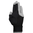 thumbnail image 3 of Longoni Black Fire 2.0 Billiard Pool Cue Glove - for Left or Right Hand - Black, 3 of 7