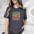 thumbnail image 4 of Mama Mommy Mom Bruh Funny Sarcastic Tee Women Wavy Colorful Mothers Day Gift, 4 of 5
