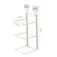 thumbnail image 2 of Preparation Tray Pot Pan Lid Organizer Rack Foldable Suction Cup Wall Mounted, 2 of 8