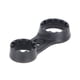 thumbnail image 3 of Eigraketly Llave de horquilla delantera de bicicleta de 1/2 orificios, herramientas de reparación, piezas de bicicleta de montaña, llave de extracción de Ciclismo llave de 2 agujeros Eigraketly OD0288-02, 3 of 6