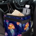 thumbnail image 6 of Jellyfish Mini Trash Can for Car - Foldable, with Lid, Leak-Proof, Hanging Storage Bag, 6 of 6