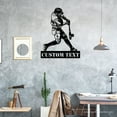 thumbnail image 5 of Handmadetneonsign Custom Baseball Player Metal Wall Art LED Light - Personalized Baseball Player Name, 5 of 5