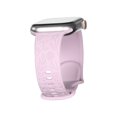 thumbnail image 1 of Suitable for iwatchS9 876SE Apple watch strap embossed small rose silicone, 1 of 5