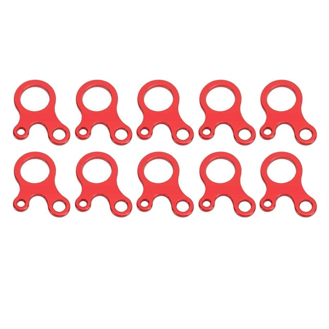Camping Rope Buckle Tensioner, Lightweight Guy Line Cord Adjusters for Hiking Red,Blue,Gold,Silver
