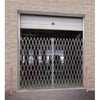 Vestil Manufacturing VPFG-1685 102 x 192 in. Double Folding Scissor Gate, Galvanized