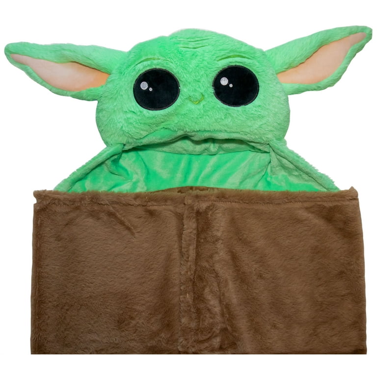 Star Wars The Mandalorian Baby Yoda The Child Hooded Blanket