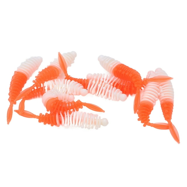 Fishing Lure, Silicone Material 10Pcs Soft Baits for Freshwater and Saltwater SZCOLOR:B
