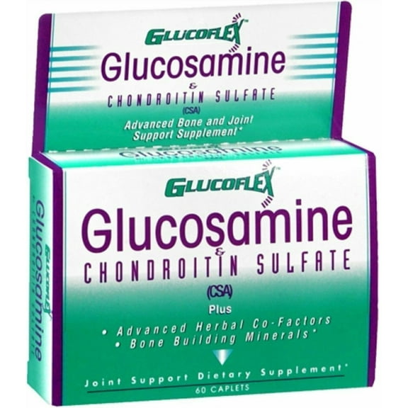 Glucoflex Glucosamine Chondroitin Sulfate Caplets 60 Caplets, 4-Pack
