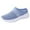 Light Blue, variant on Slip on Walking Shoes Women Lightweight Breathable Mesh Soft Orthopedic Shoes Casual Non Slip Tennis Running Sneakers