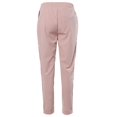 thumbnail image 2 of FashionOutfit Women's Solid with Striped Elastic Trim Side Detail High Waist Pant, 2 of 4