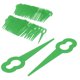 thumbnail image 5 of Kenally Paquete de 100 colgantes, cortacésped inalámbrico, repuesto de cortacésped, recorte de patio, columpio, accesorios reemplazables Verde 2piezas, 5 of 6