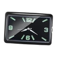 thumbnail image 2 of Reloj para Salpicadero de Coche Autoadhesivo Negro Rectangular perfecl, 2 of 8