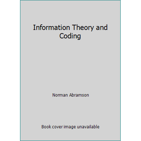Information Theory and Coding, Used [Hardcover]
