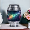 thumbnail image 4 of Realistic Spiral Galaxy Urns For Human Ashes Adult Female - Funeral Urns For Ashes - Cosmic Galaxy Universe Cremation Urn - Urn For Ashes Adult Male - Urns For Mom Ashes Urns Large (Size - 10inch), 4 of 5