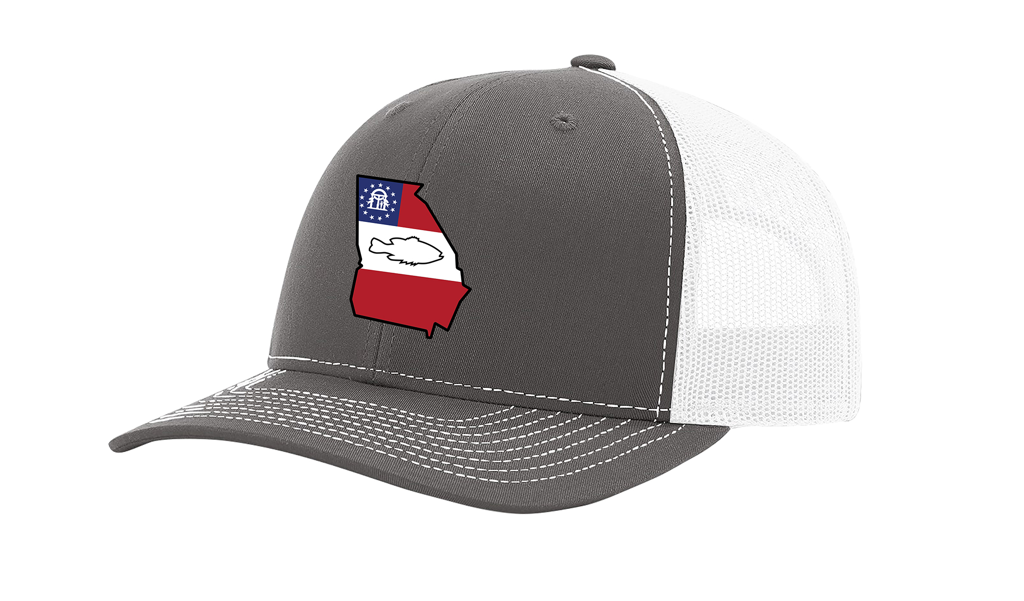 Georgia State With Buck Head Mesh Back 