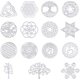 thumbnail image 1 of 15 pegatinas de runas energéticas, pegatinas de pirámide de orgón geométricas, pegatinas autoadhesivas de latón plateado, material de torre de energía para álbumes de recortes, manualidades de, 1 of 5