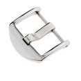thumbnail image 1 of Solid Stainless Steel Clasp Buckle Deployment for Leather Nylon Watch 20mm, 1 of 8