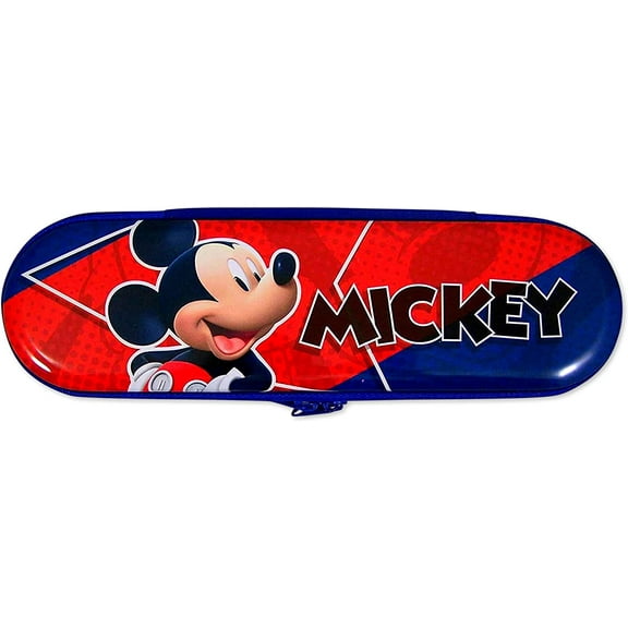 Disney Metal Zipper Mickey Mouse Pencil Case, 8 Inch