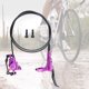 thumbnail image 1 of Frenos de disco universales para bicicletas Repuestos F160 / R140 para bicicletas FAT Bike Trail , Morado L Púrpura l Soledad Freno de disco hidráulico de bicicleta, 1 of 10